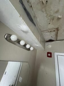 Ceiling Water Damage